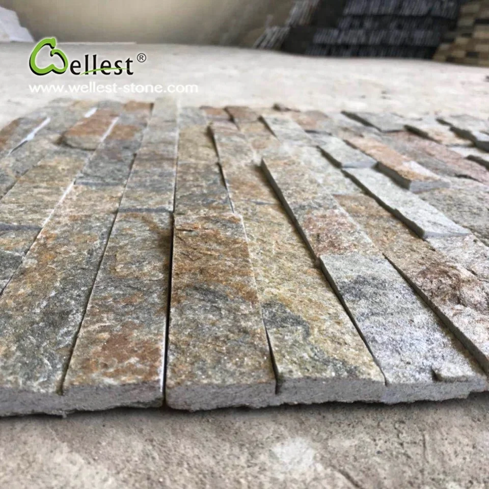 flexible stone veneer natural rustic slate wall cladding stone for exterior wall