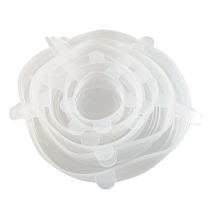 Reusable Durable and Expandable Silicone Stretch Lids And Cover