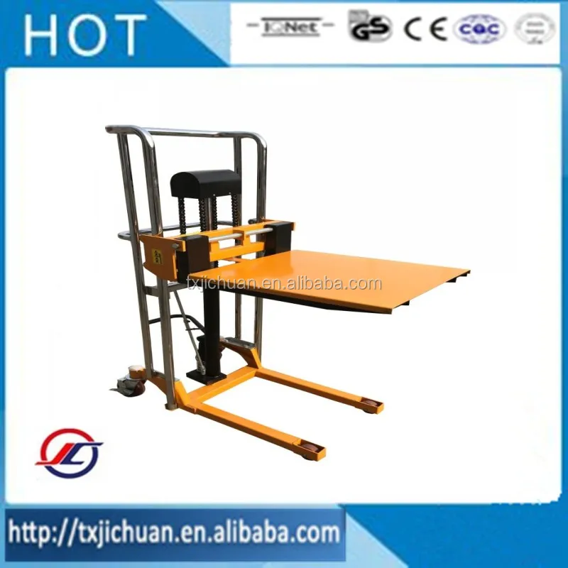 Lightweight Hand Pallet Stacker 400kg Load Capacity
