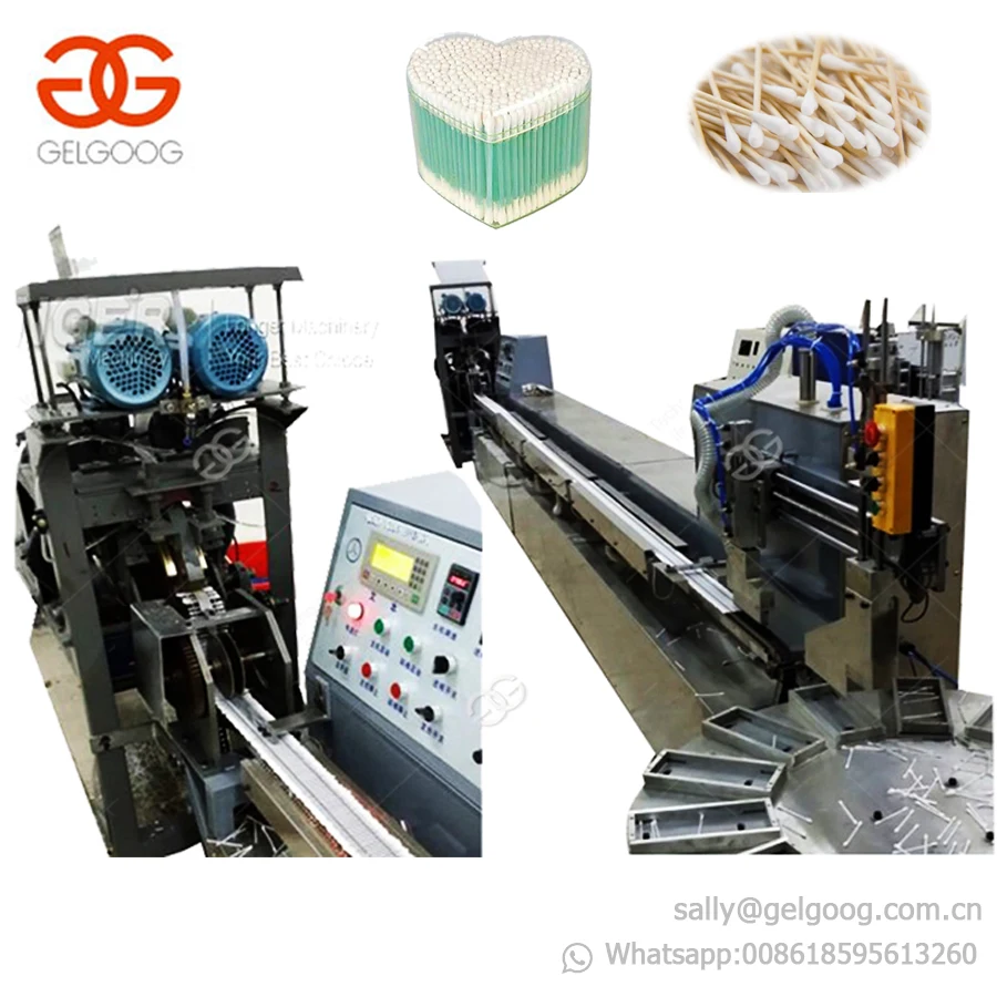 Semi Automatic Cotton Ear Bud Making Alcohol Cotton Swab Machine