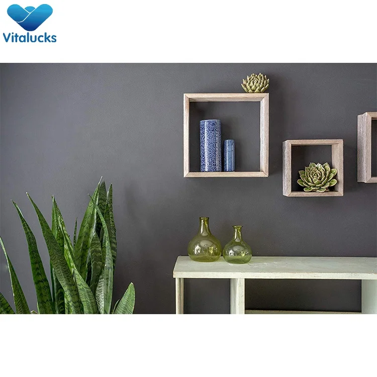 Сделать на заказ деревенские плавающие полки деревянные настенные полки