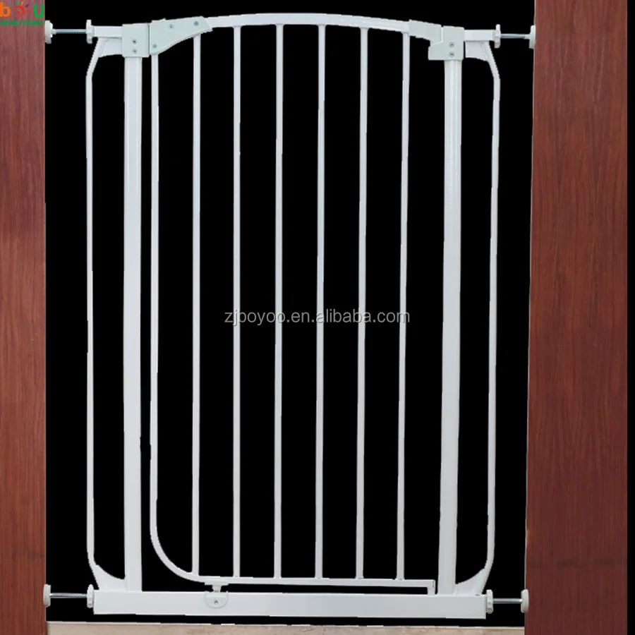high quality adjustable baby gate/pet safety baby gate for stairs and doorways