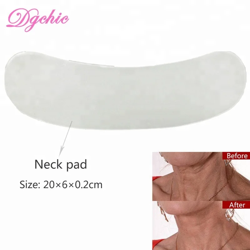 Reusable Ultra Thin Transparent Anti Wrinkle Silicone Neck Pad