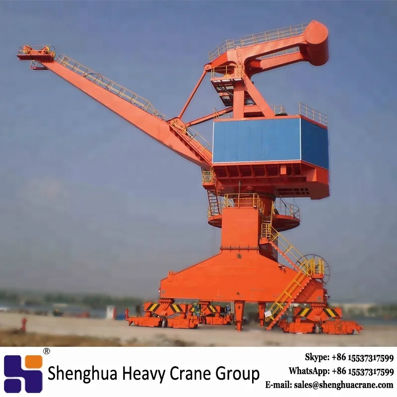 
Shenghua high quality 30 ton grab bucket portal crane manufacturer 