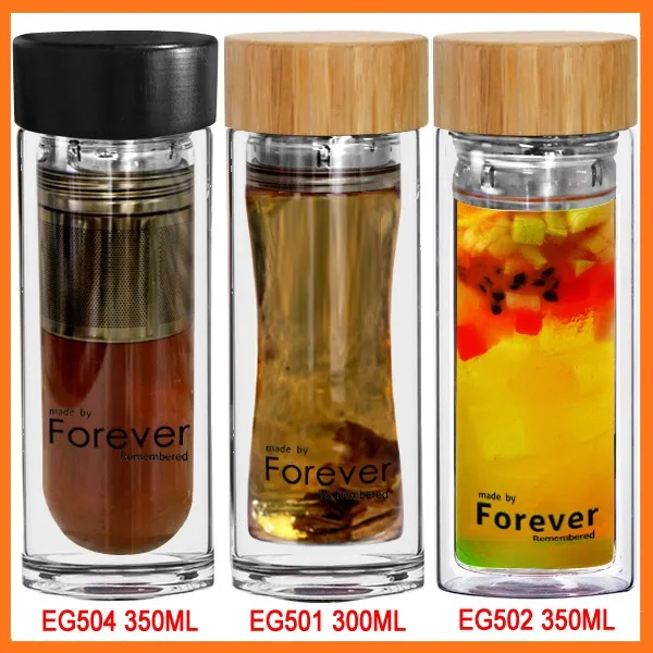 Портативный BPA бесплатно высокого боросиликатного стекла бутылка для воды с красочные нейлон рукав