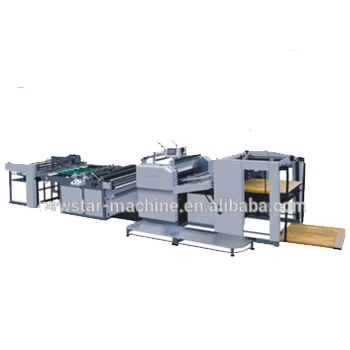 Полностью автоматический высокоскоростной ламинатор, машина для ламинирования горячего пресса, автоматическая машина для термического ламинирования YFMA-1050G