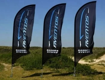 Outdoor Flying Banner Feather Beach Flag Advertising Events Flag
