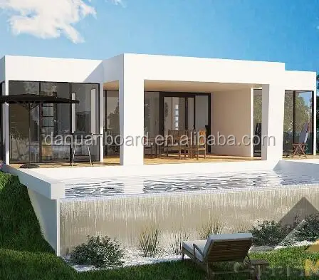 Anti-wind Tropical Light Steel Prefabricated Homes For Sale Mexico Prefab House