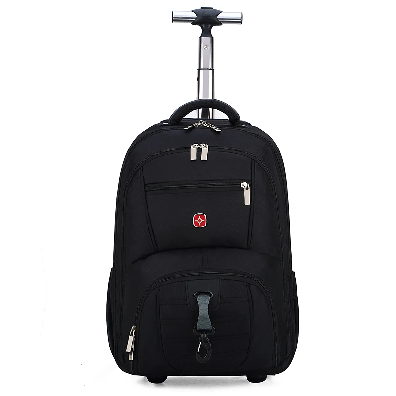 hot sale Trolley Luggage Wheeled Backpack Rolling Backpacks 2 Wheels student design