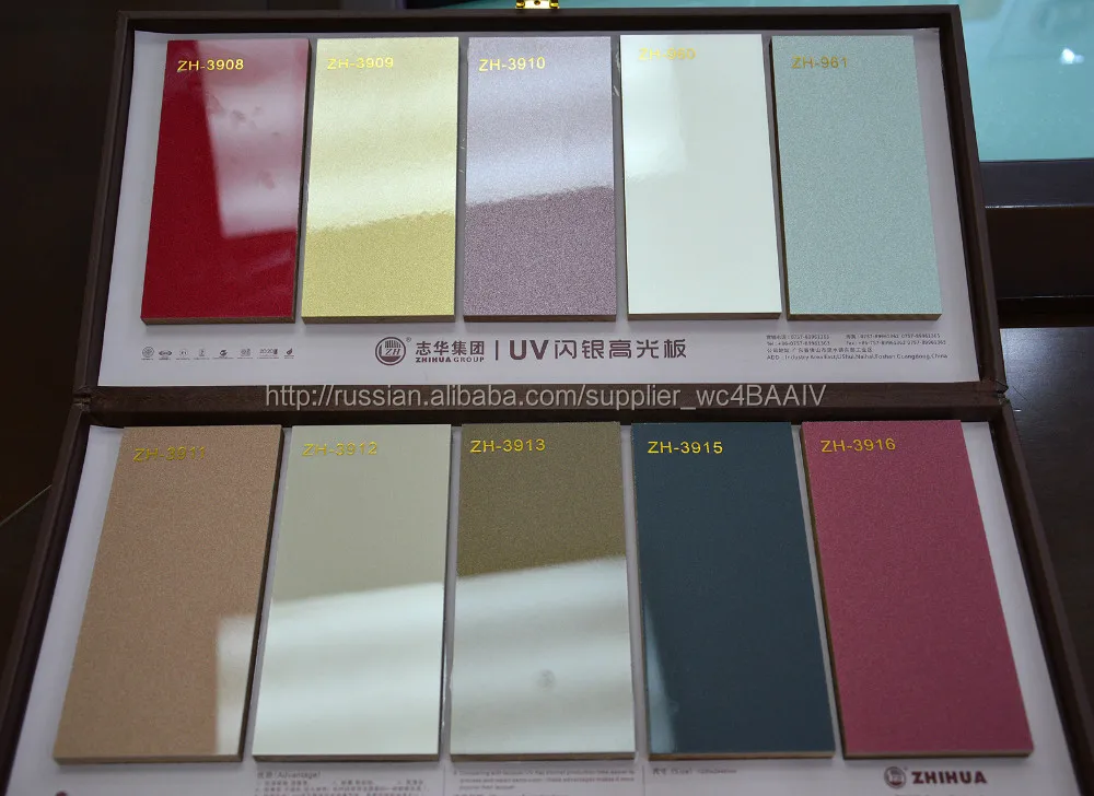 УФ печать на мебельных фасадах на основе МДФ продажа оптом