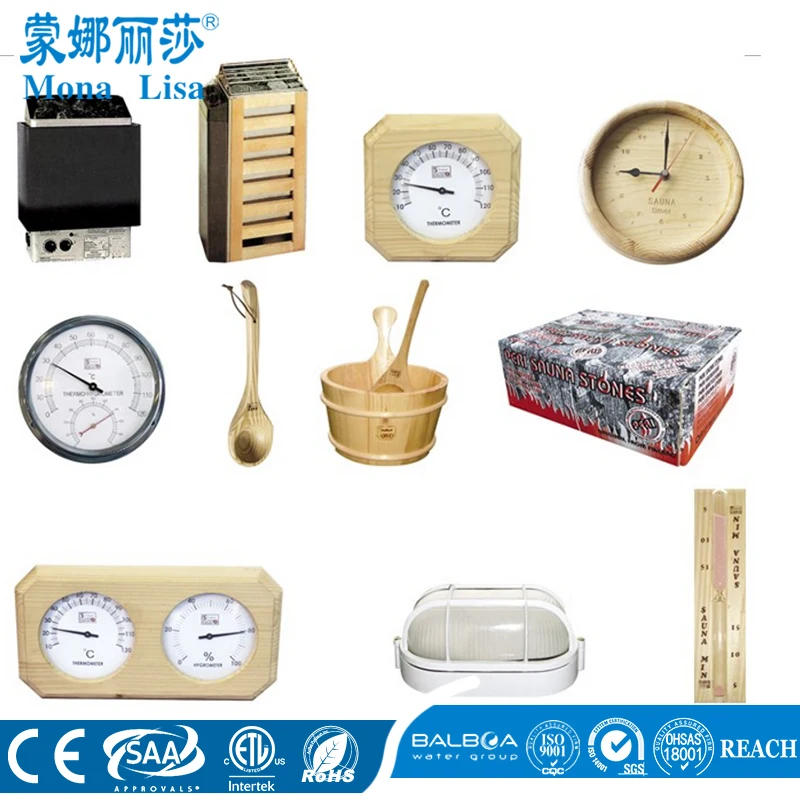 M-6054 colorful sauna cabin with LED saunas room dry steam room