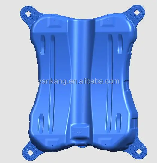 Plastic floating dock making machine