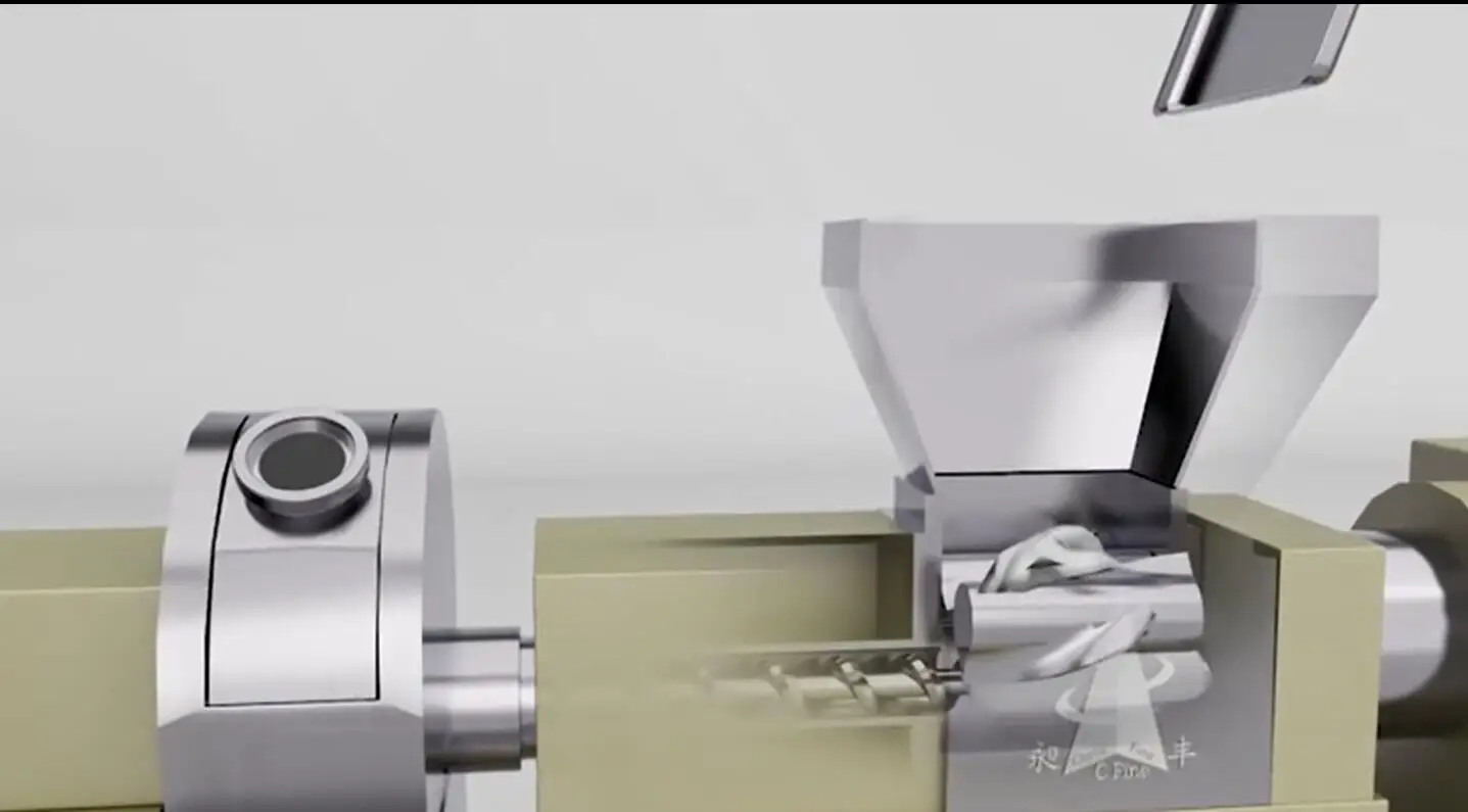 plastic masterbatch pelletizing granulating making machine