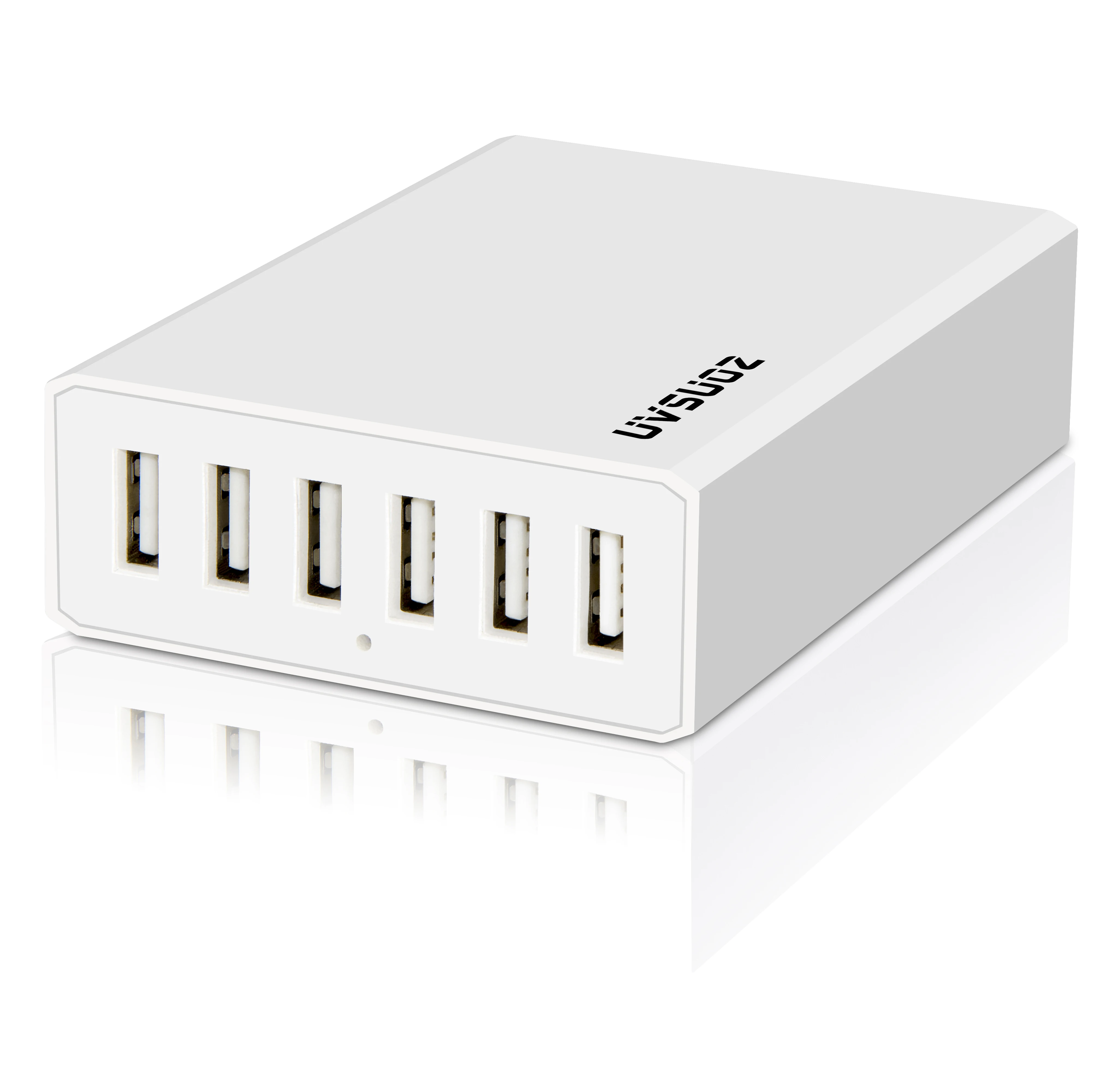 
ce approved multi 6 port usb phone charger 5v12a 60w power adapter with 1.5m cable 