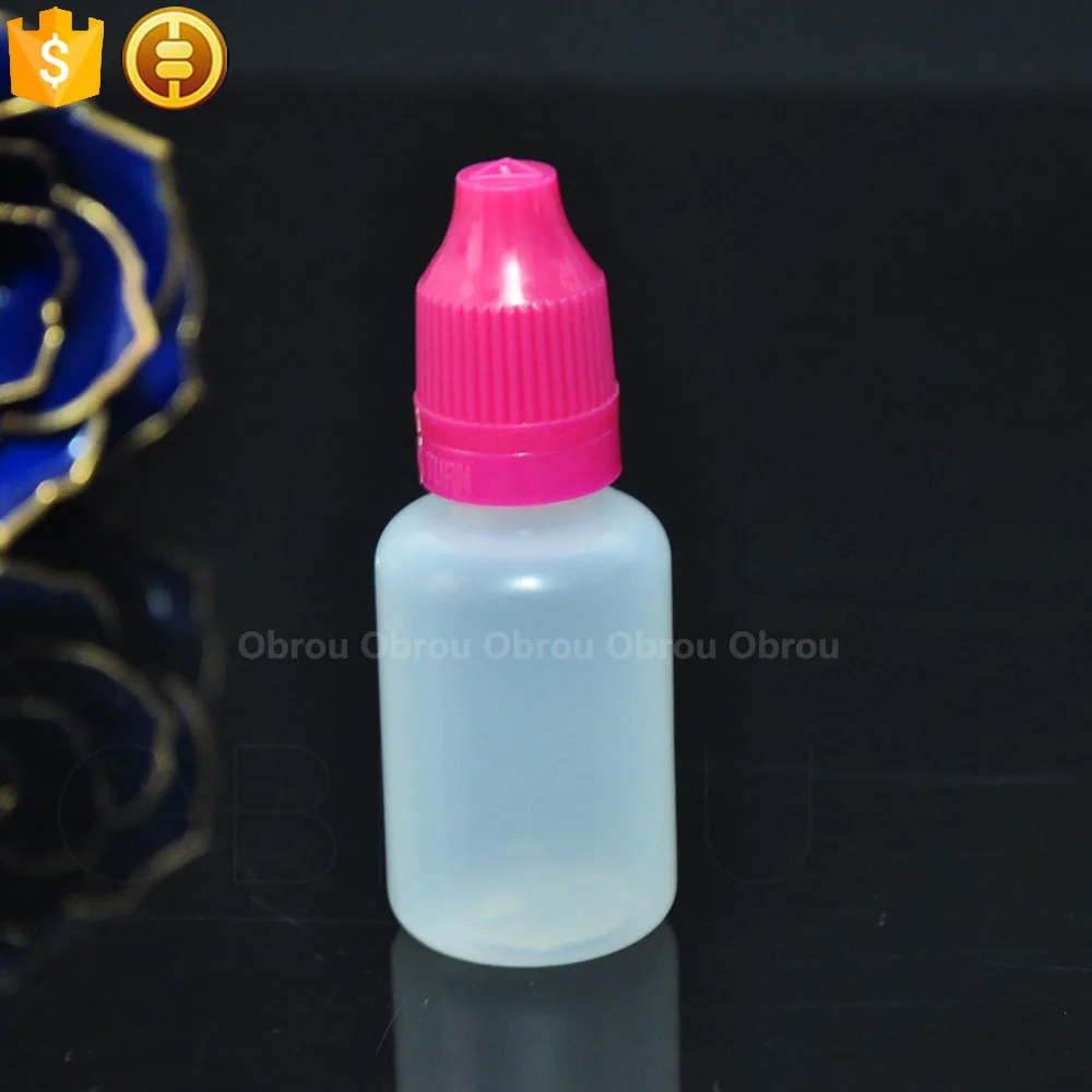 Plastic oil Bottle 5ml 10ml 15ml 20ml 30ml 50ml soft plastic squeezed Dropper Bottles for oil