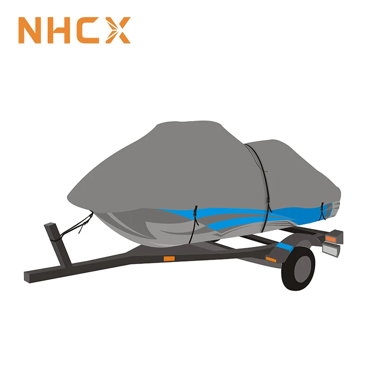 NHCX Grey Trailerable PWC jetski cover Personal Watercraft Jet Ski Cover