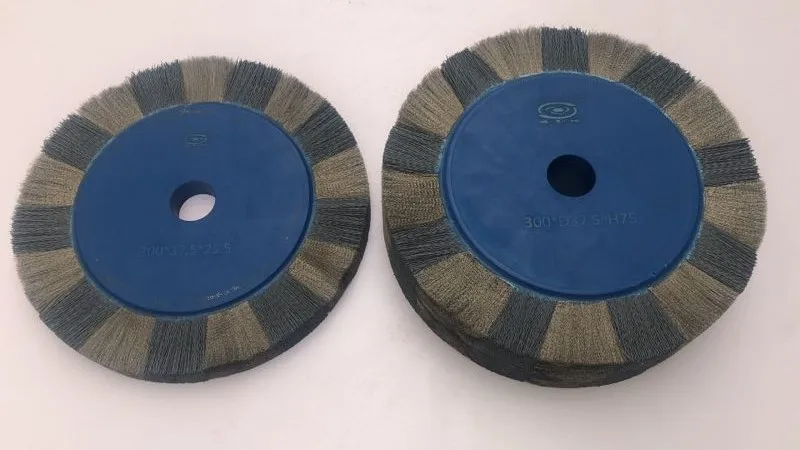 FMT  Deburring Cleaning Polishing  Circular Round  Wheel Brush for Crankshaft Polishing