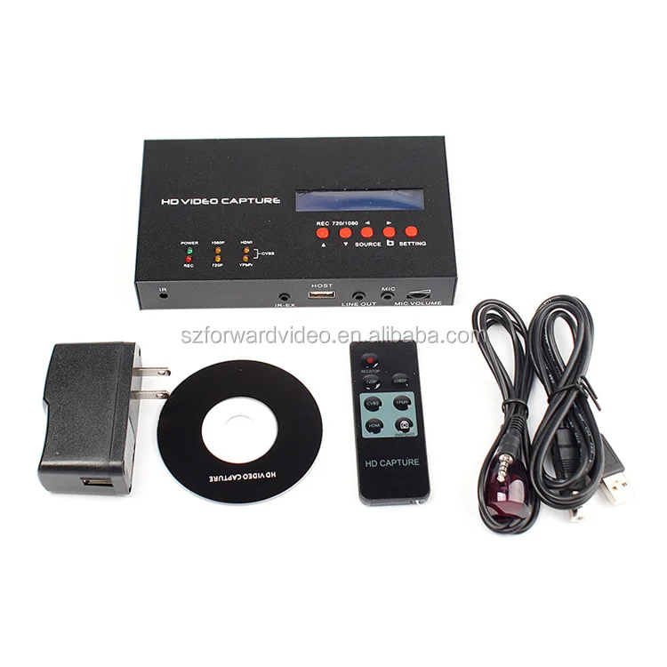 
 Все в одном, промышленный видеорегистратор с HDMI и записью по расписанию ezcap283S  