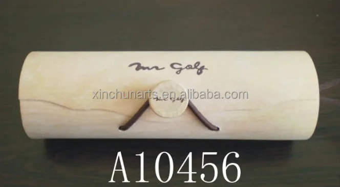 cylinder birch wooden veneer boxes/birch veneer wine box/flexible wood veneer gift boxes