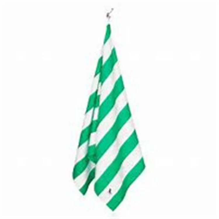 150 pieces vertical stripes elastic beach towel blanket double jacquard