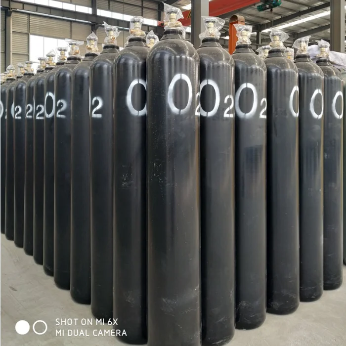 50 liter oxygen cylinder refill with O2 gas with  working pressure 150 bar