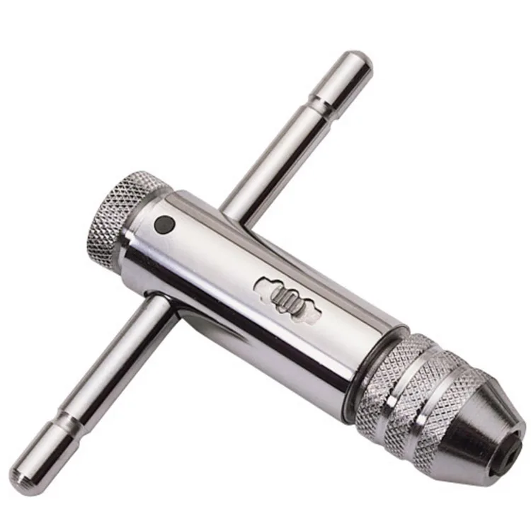 reversible T handle ratchet tap wrench