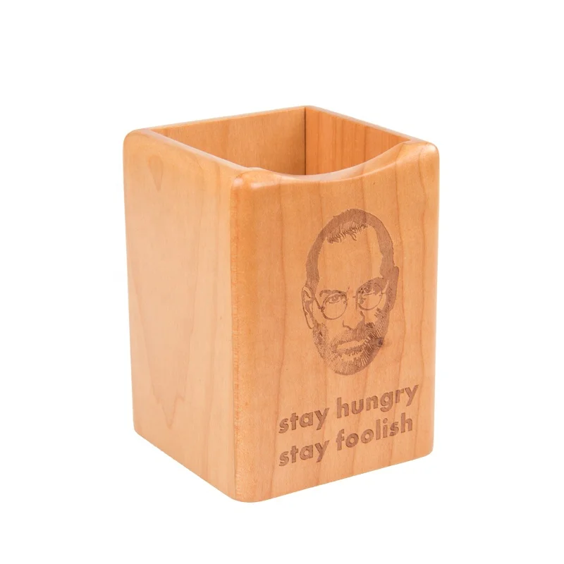 Custom Wooden Craft Gifts Mini Pen Pencil Holder