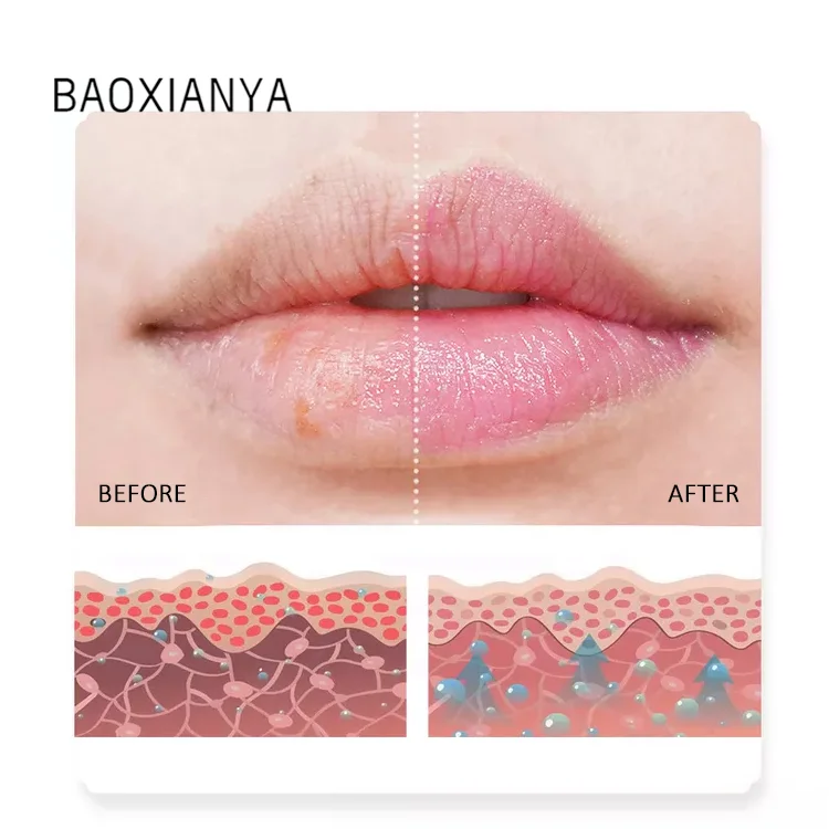 OEM pink Moisturizing lip balm Round Ball Custom Natural organic Lip Balm Private Label