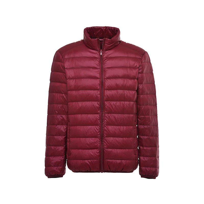 
Winter and Autumn Hoodies Windbreaker Customs Ultra Light White Duck Down Jacket for Men 