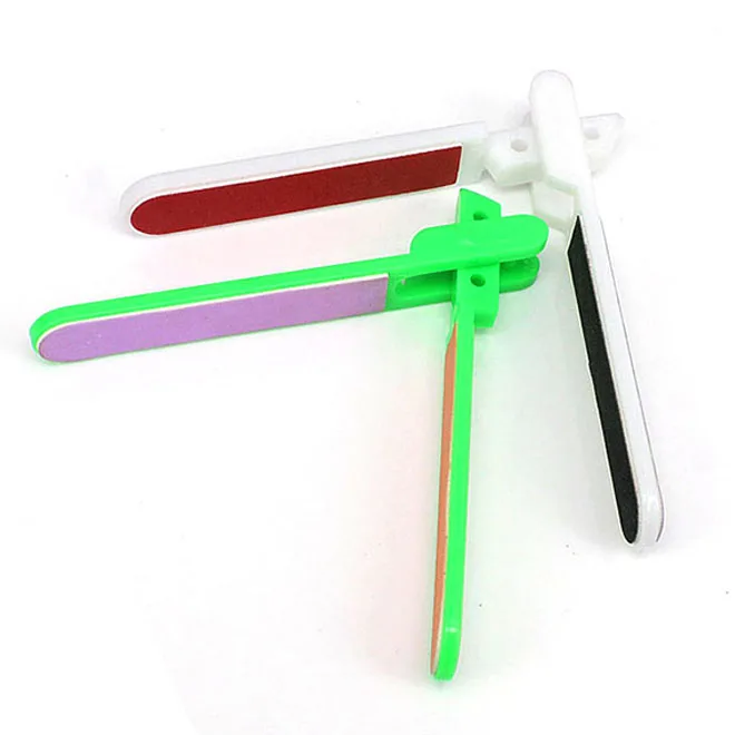 Лучшие продажи 4 способа пластиковая буферная пилочка для ногтей складывая пилочка для ногтей