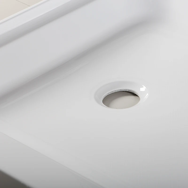 Высококачественный дешевый акриловый поднос для душа cUPC с противоскользящим дном 48x32 дюйма и левым сливом