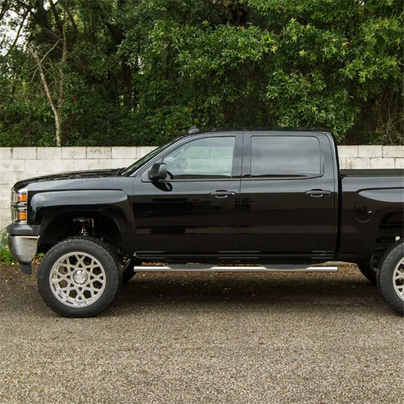 
4 Inch Stainless Steel Oval Side Steps Running Boards For Mitsubishi L200 2015-2018 