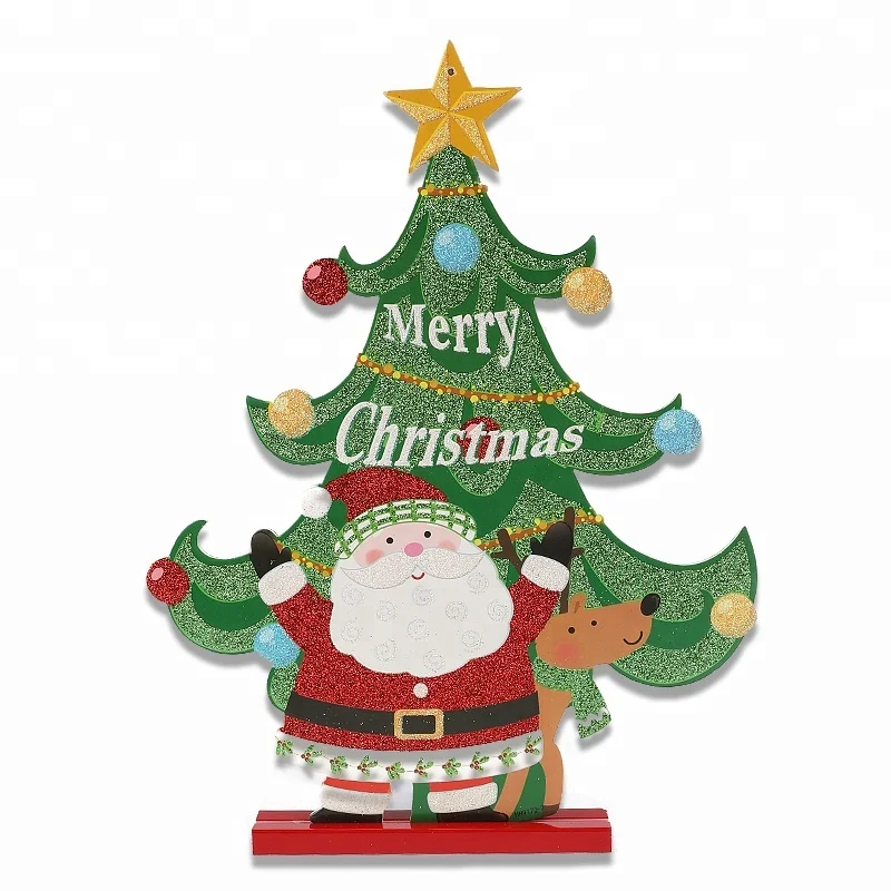 
Christmas Ornaments Home Decor Party Decoration Display Standing Santa Dolls Holiday Gift Toys Party Supplies 