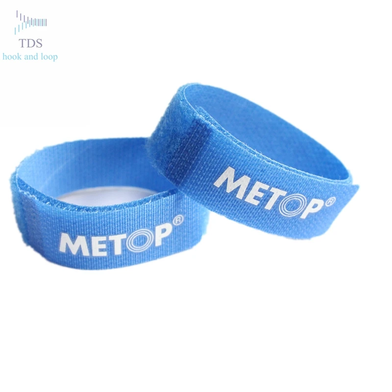 reusable colorful hook and loop cable tie