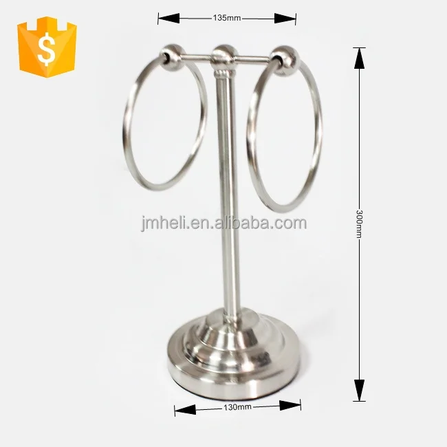 
Removable kitchen floor free-standing bathroom towel rack 