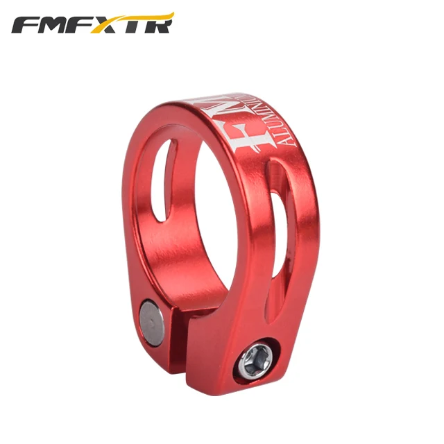 Bike Seat Post Clamp Ultralight Lock Bicycle Seatposts Clamps Bike Seat Post Clip 28.6/31.8/34.9mm Red Green Purple