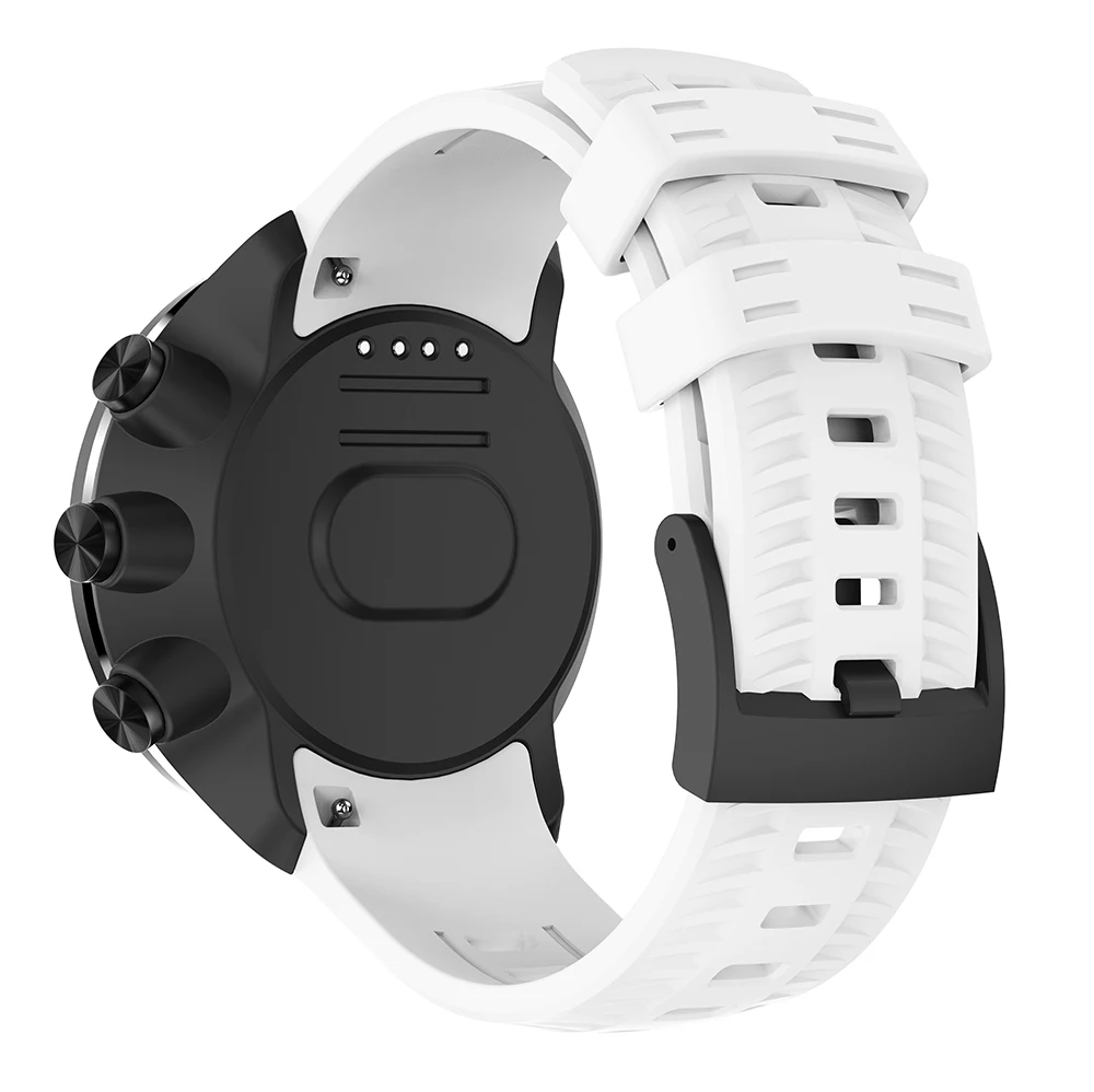 Tschick для Suunto 9 ремешок часов силиконовый замены ремешка спортивный браслет Баро часы из мягкой резины