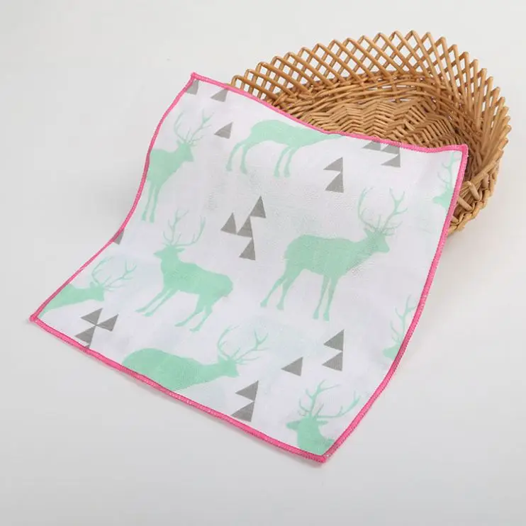 Оптовая продажа, Германия, превосходная печать, бамбуковая ткань, полотенце для рук, бытовые кухонные чистящие салфетки