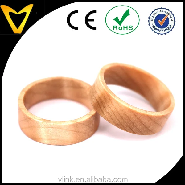 Douglas Fir womens or mens wooden wedding or engagement ring,Handmade organic bentwood artisan ring