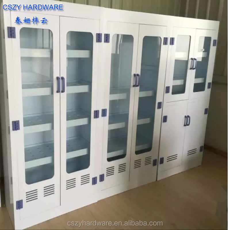 Strong Acid Alkali Lab PP Chemical Reagent Storage Cabinet