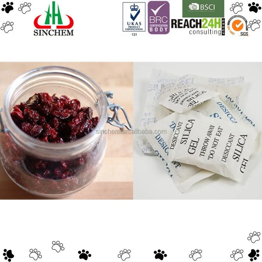 
1g 3g 5g 10g 30g 50g 100g Silica Gel Desiccant Sachet 
