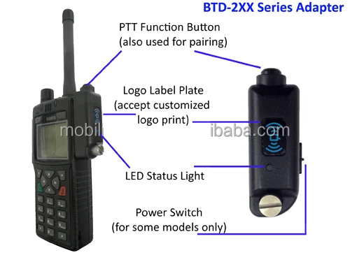 BT Wireless Dongle Adapter for Motorola MOTOTRBO