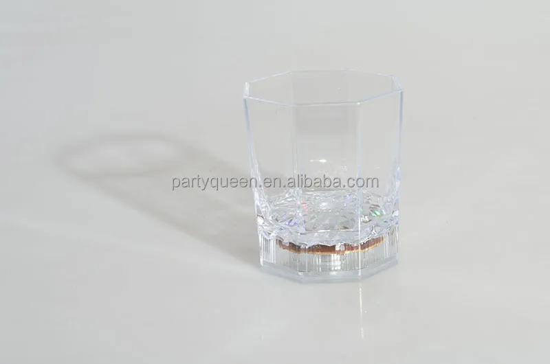 LED lighting whiskey wine cup for bar