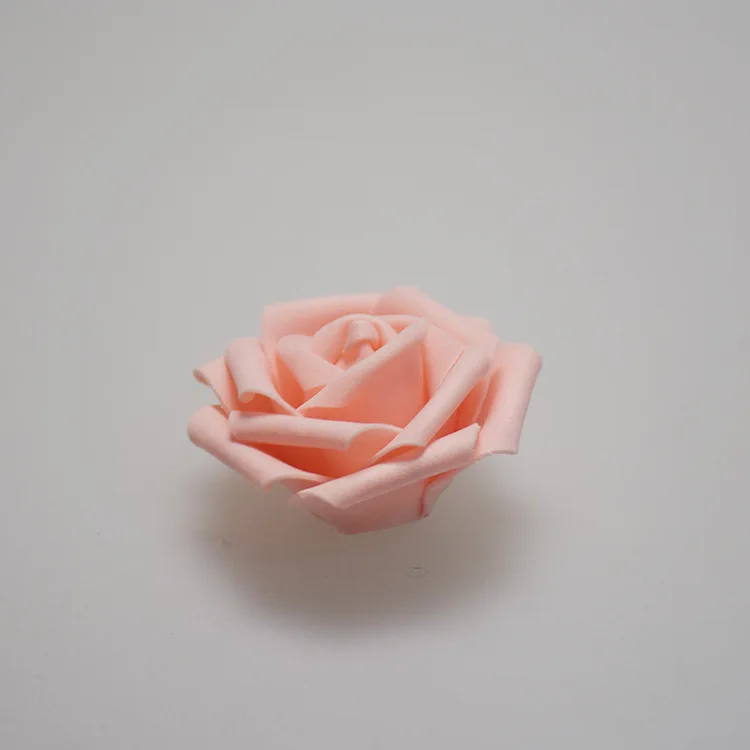 Cheap price artificial rose 8cm foam/pe rose