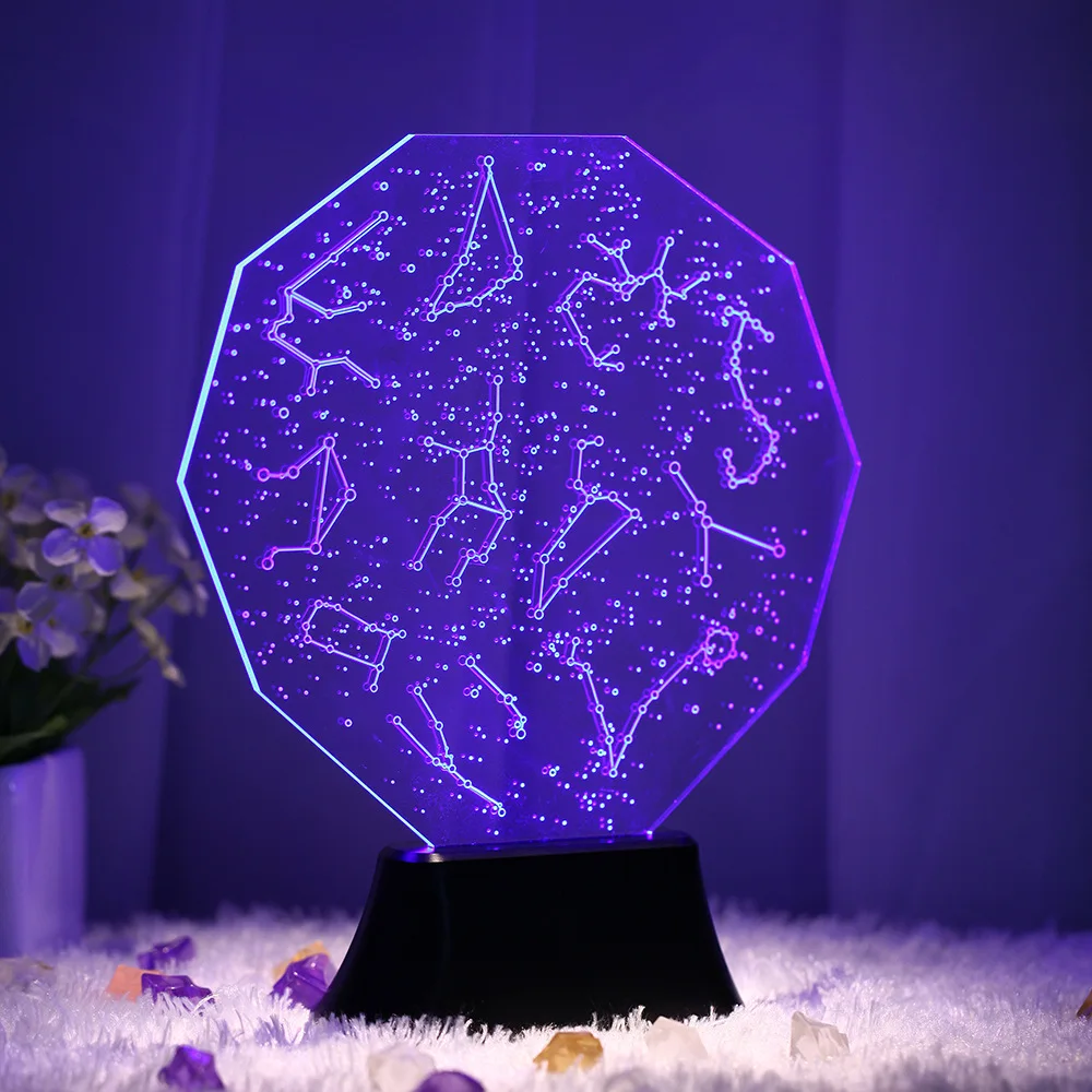 Zogift оптовая продажа из Китая LED 3D ночник с акриловой