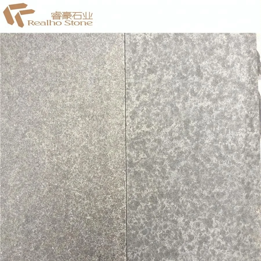 Cheap price flamed new G684 flooring tiles black basalt exterior paving stones