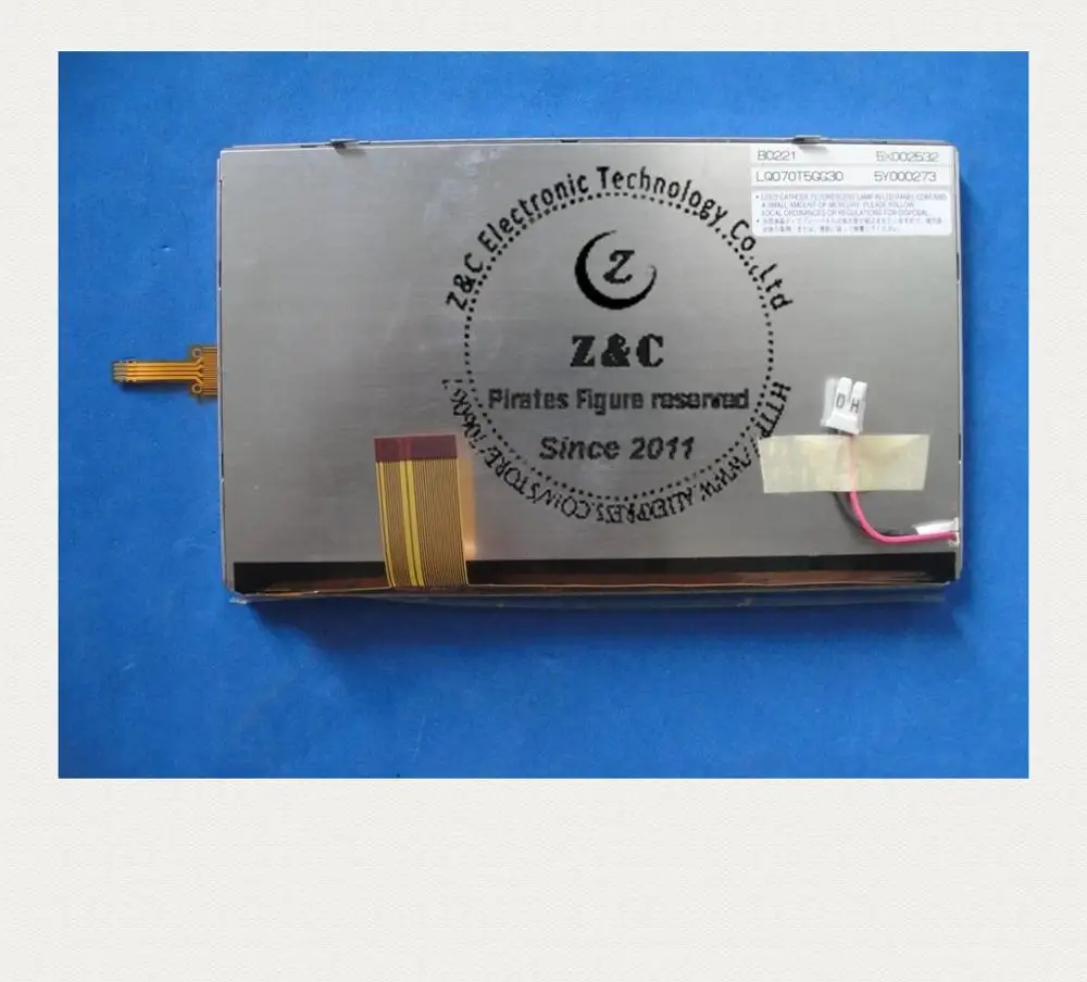 LQ070T5GG30 Brand New original 7.0 inch LCD screen panel for GPS navigation with touch screen digitizer for Sharp