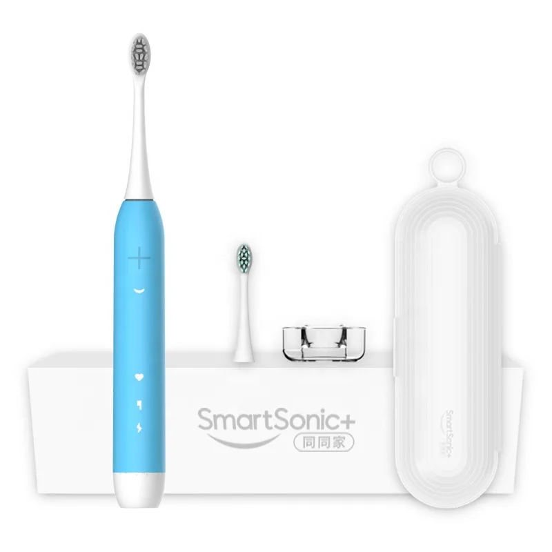 
Oral Care Wireless Charge Home Electric Sonic Toothbrush 2 Replacement Brush Head 