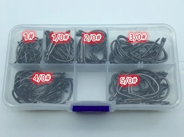 
High Carbon Steel Black Offset Sport Circle Fishing Hook Size 1 2 4 6 1/0 2/0 3/0 4/0 5/0 6/0 7/0 8/0 9/0 10/0 