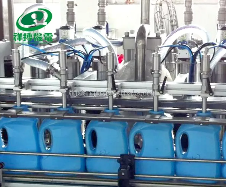 Factory price high accuracy water milk  bottle automatic Customizable liquid detergents filling machine